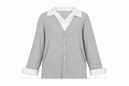 Womens UK Size 12 NEXT Grey  Button-Up