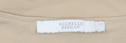 Womens UK Size 12 Michelle Keegan Beige Basic