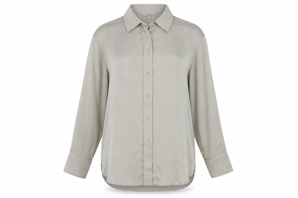 Womens UK Size 12 H&M Beige  Button-Up