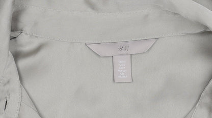 Womens UK Size 12 H&M Beige  Button-Up
