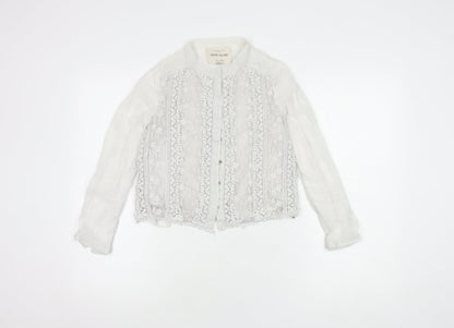 Womens UK Size 6 River Island White  Blouse