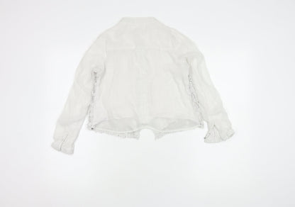Womens UK Size 6 River Island White  Blouse