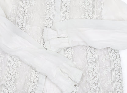 Womens UK Size 6 River Island White  Blouse