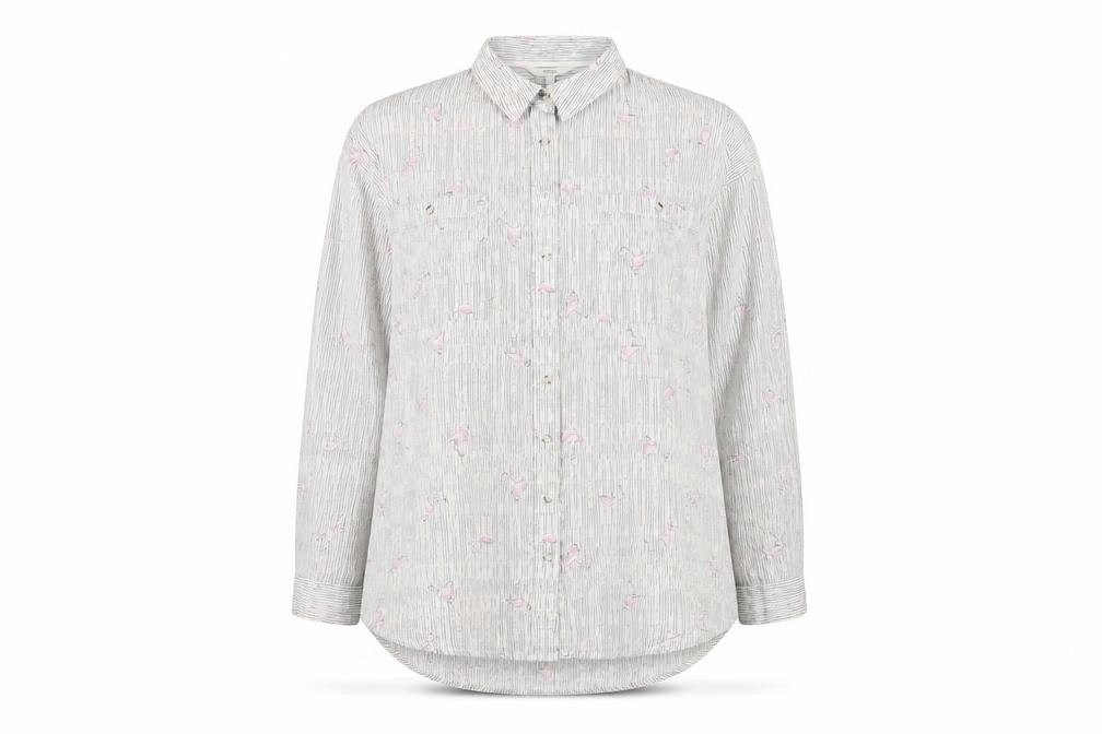 Womens UK Size 18 NEXT Multicoloured Basic Button-Up