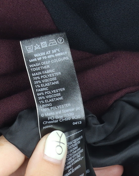 Marks and Spencer Women's Multicoloured Size 16 Dress