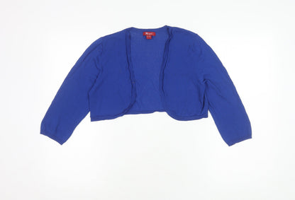 Womens UK Size 14 Monsoon Blue Cardigan Jumper