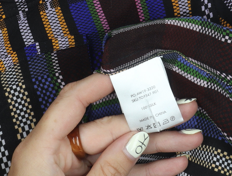 Hush Women's Multicoloured Geometric Shirt