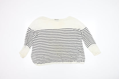 Womens UK Size M Mint Velvet White Pullover Jumper