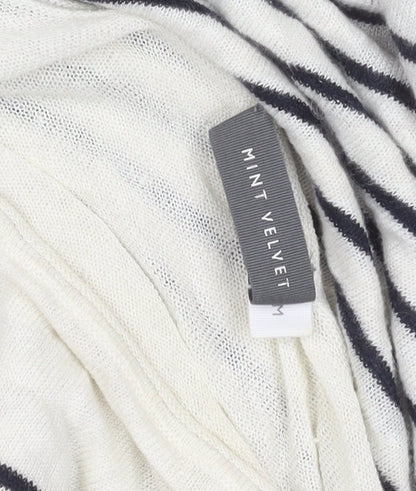 Womens UK Size M Mint Velvet White Pullover Jumper