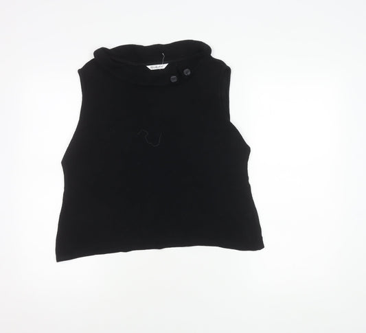 Womens UK Size 20 Berketex Black Basic Blouse