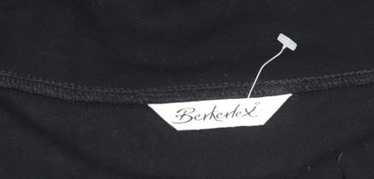 Womens UK Size 20 Berketex Black Basic Blouse