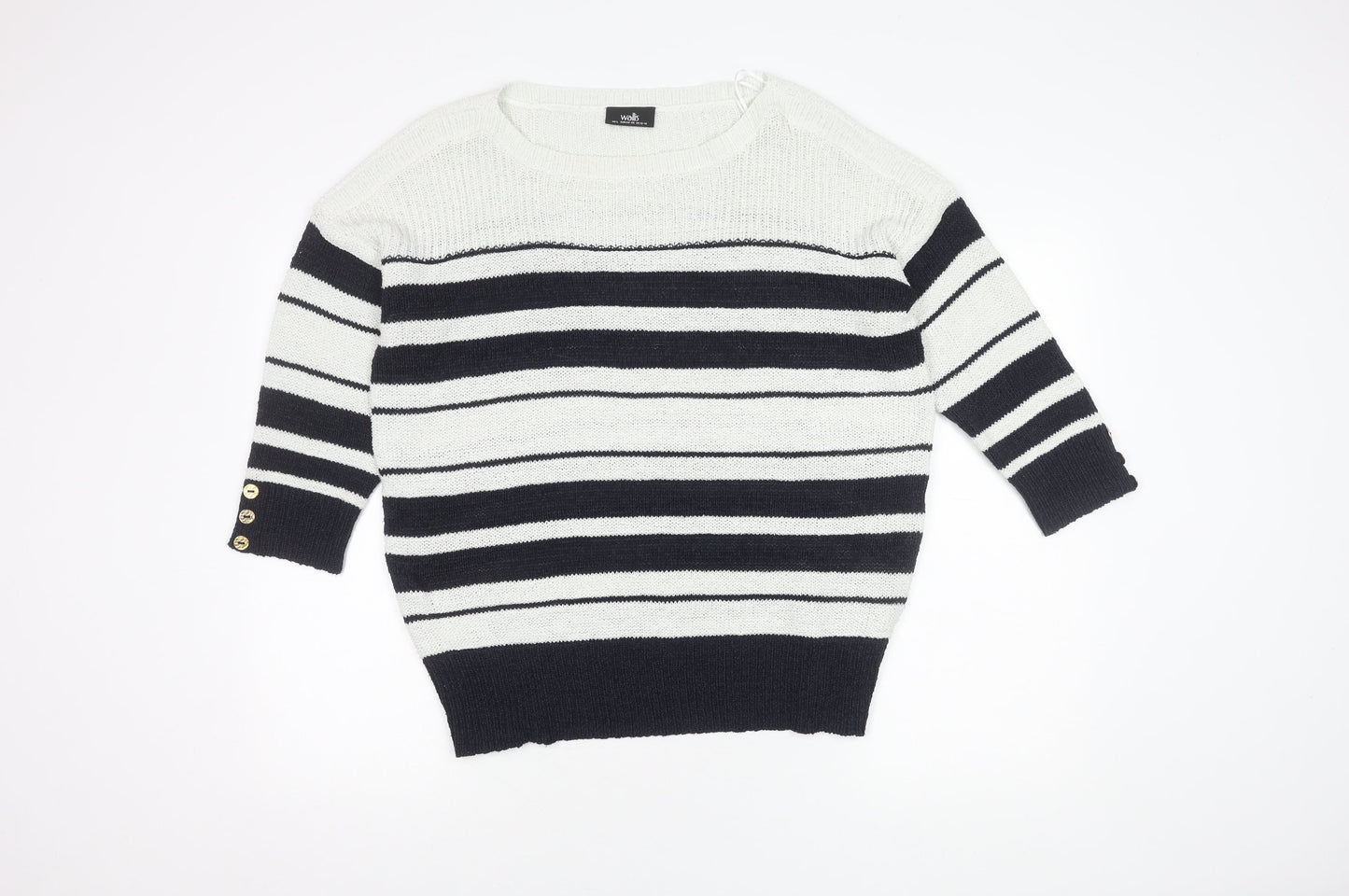 Womens UK Size L Wallis Multicoloured Pullover Jumper
