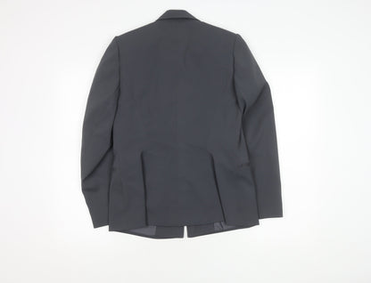 Topshop Women's Grey Suit Jacket Size 12