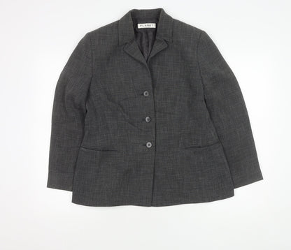 Womens UK Size 14 Planet Regular Grey Suit Jacket