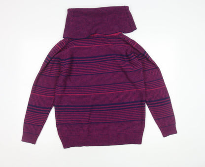 Womens UK Size 14-16 Isle Multicoloured Pullover Jumper