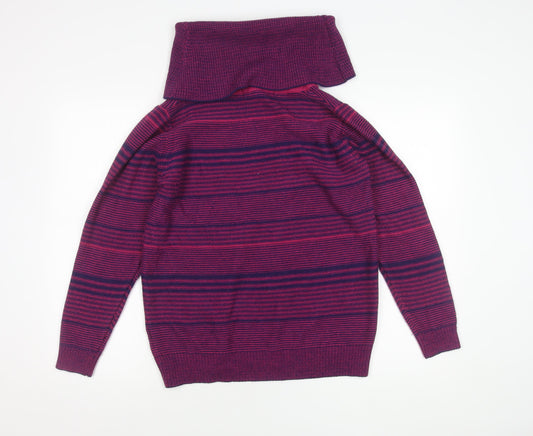 Womens UK Size 14-16 Isle Multicoloured Pullover Jumper