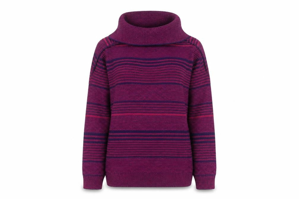 Womens UK Size 14-16 Isle Multicoloured Pullover Jumper