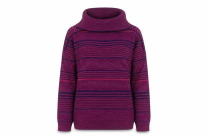 Womens UK Size 14-16 Isle Multicoloured Pullover Jumper