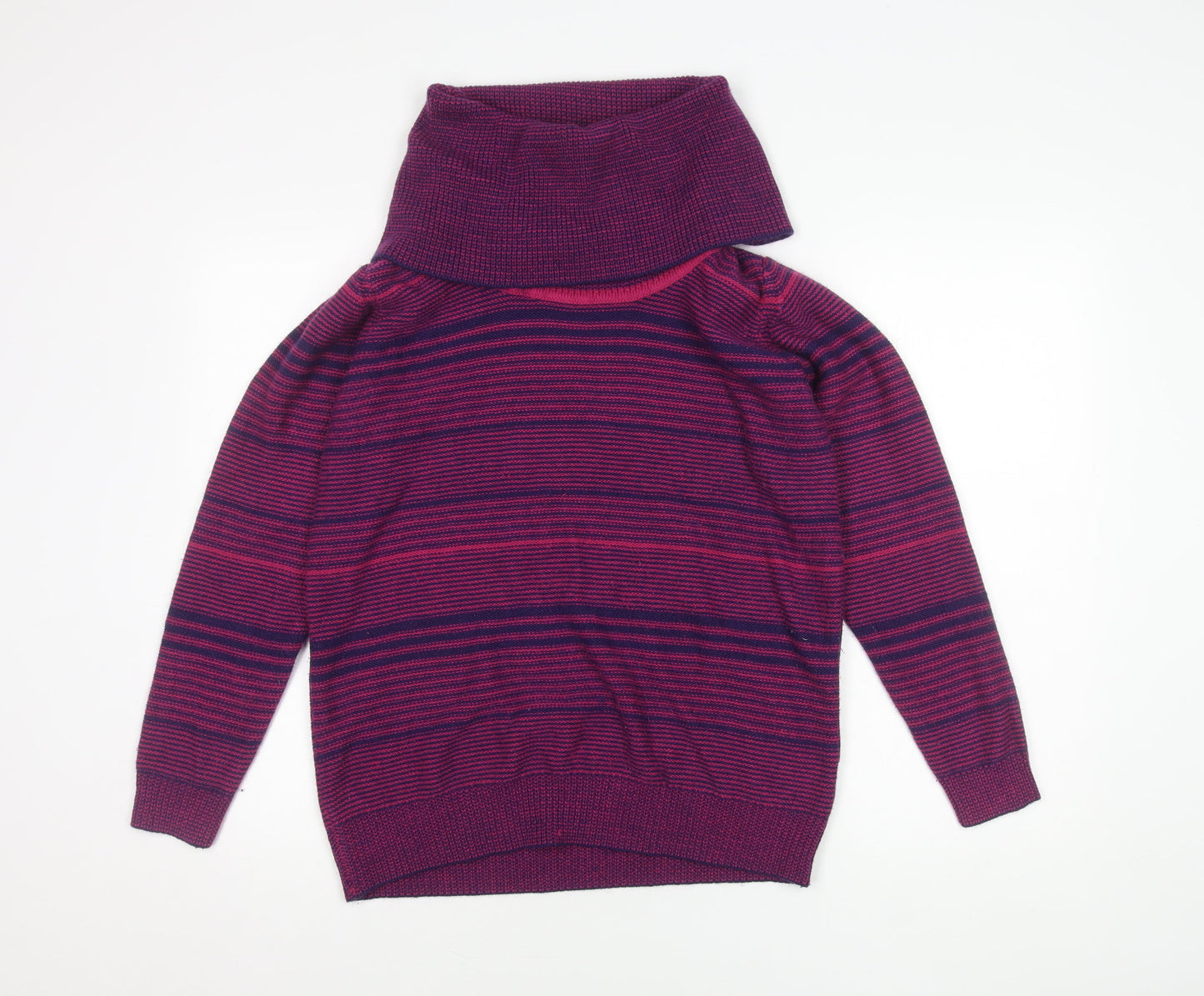 Womens UK Size 14-16 Isle Multicoloured Pullover Jumper
