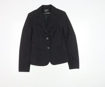 Mexx Women's Black Blazer Size 10 Classic Lined