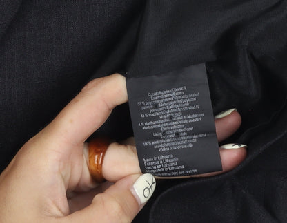 Mexx Women's Black Blazer Size 10 Classic Lined