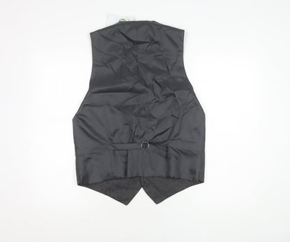 Mens UK Size 38 Marks and Spencer Regular Grey Suit Waistcoat