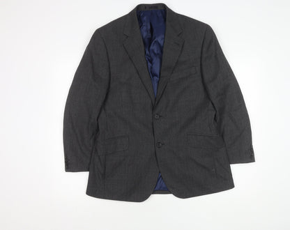 Austin Reed Men's Grey Blazer Jacket, Size 40S Formal Wear