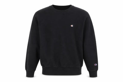 Mens UK Size S Champion Black Pullover Sweatshirt
