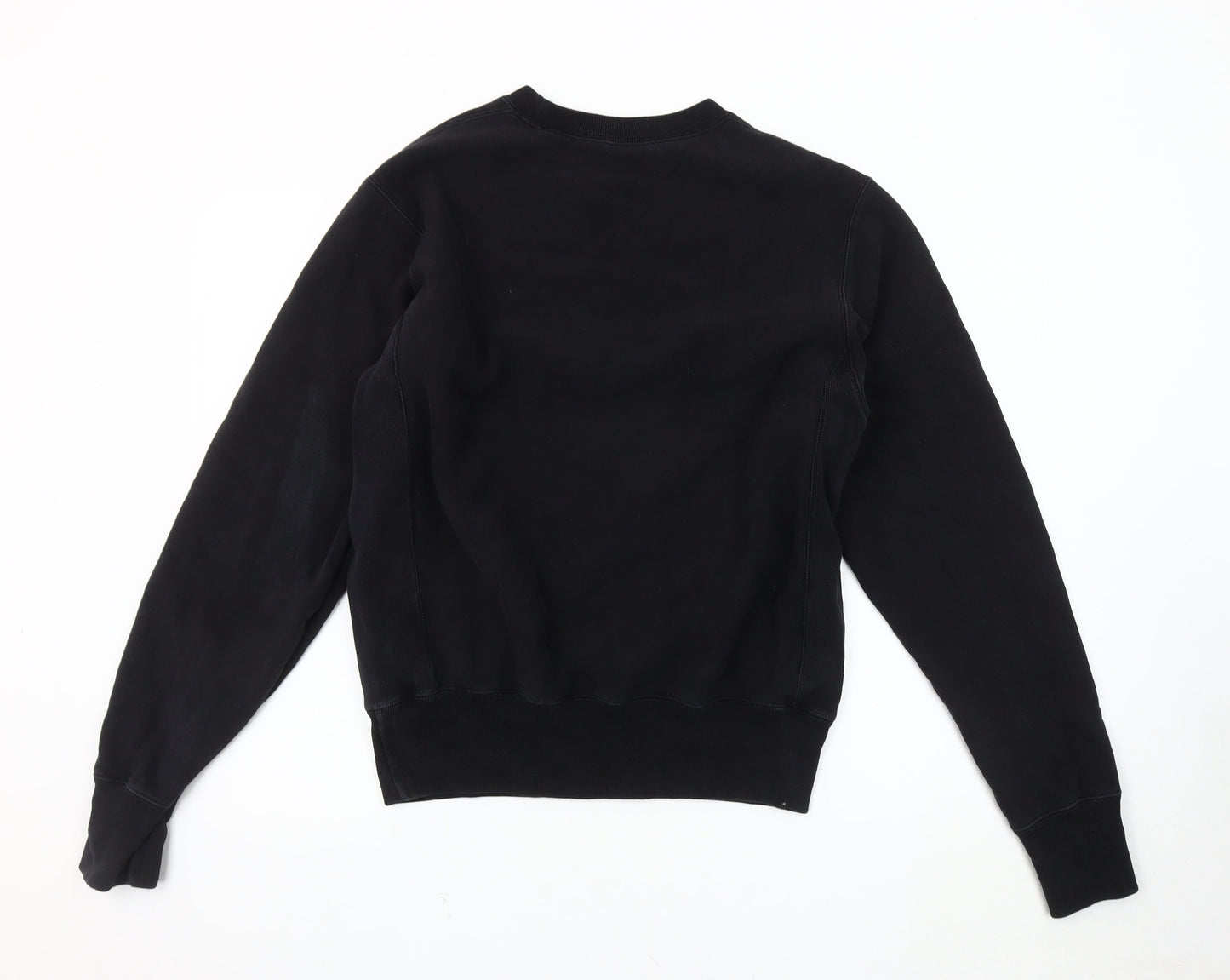 Mens UK Size S Champion Black Pullover Sweatshirt
