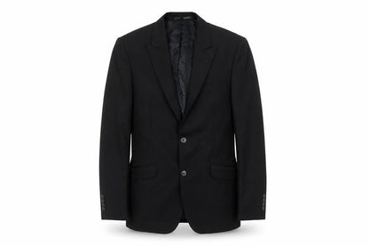 Mens UK Size 38 Lambretta Regular Black Suit Jacket