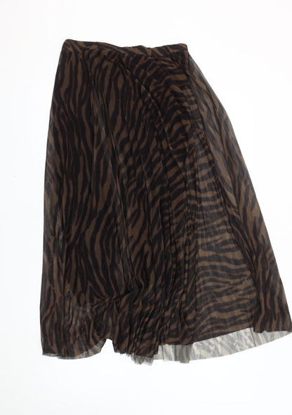 Womens UK Size 10 Amisu Pleated  Skirt