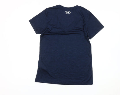 Under Armour Men's Blue XS V-Neck Gym T-Shirt