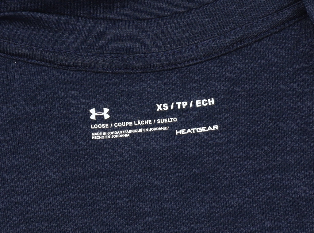 Under Armour Men's Blue XS V-Neck Gym T-Shirt