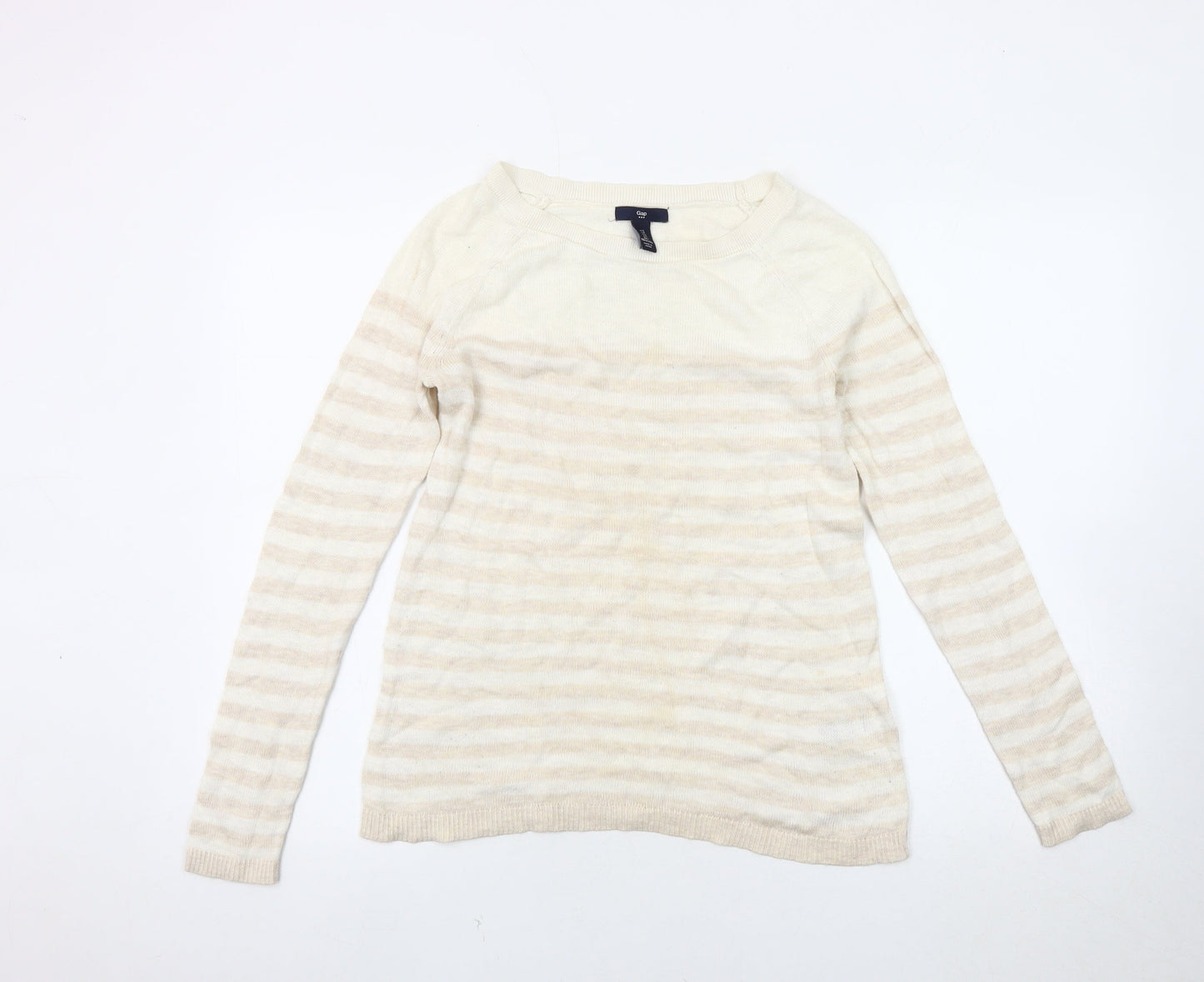 Womens UK Size S Gap Beige Pullover Jumper