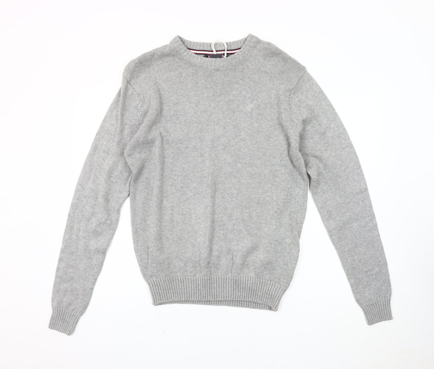 Kangol Men's Grey Cotton Pullover Jumper M