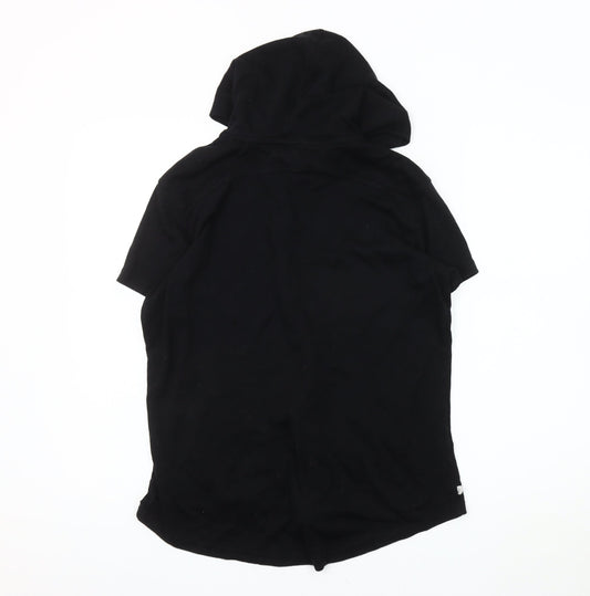 LA Gear Women's Black Hooded Zip Jacket Size 18