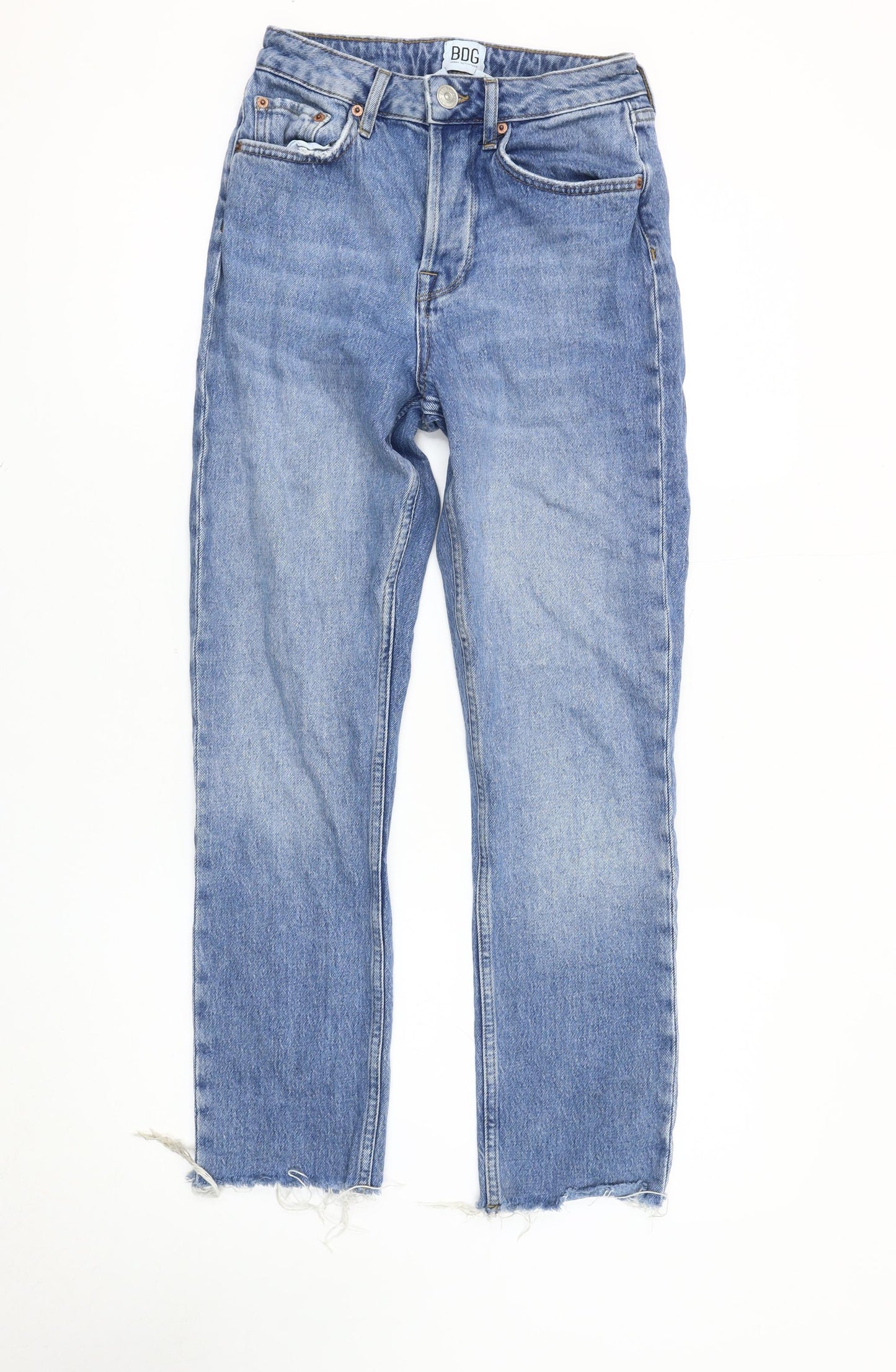 BDG Women's Blue Straight Leg Jeans, Size 16