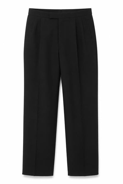 Mens UK Size 36 LuisFabre  Dress Pants Black Trousers