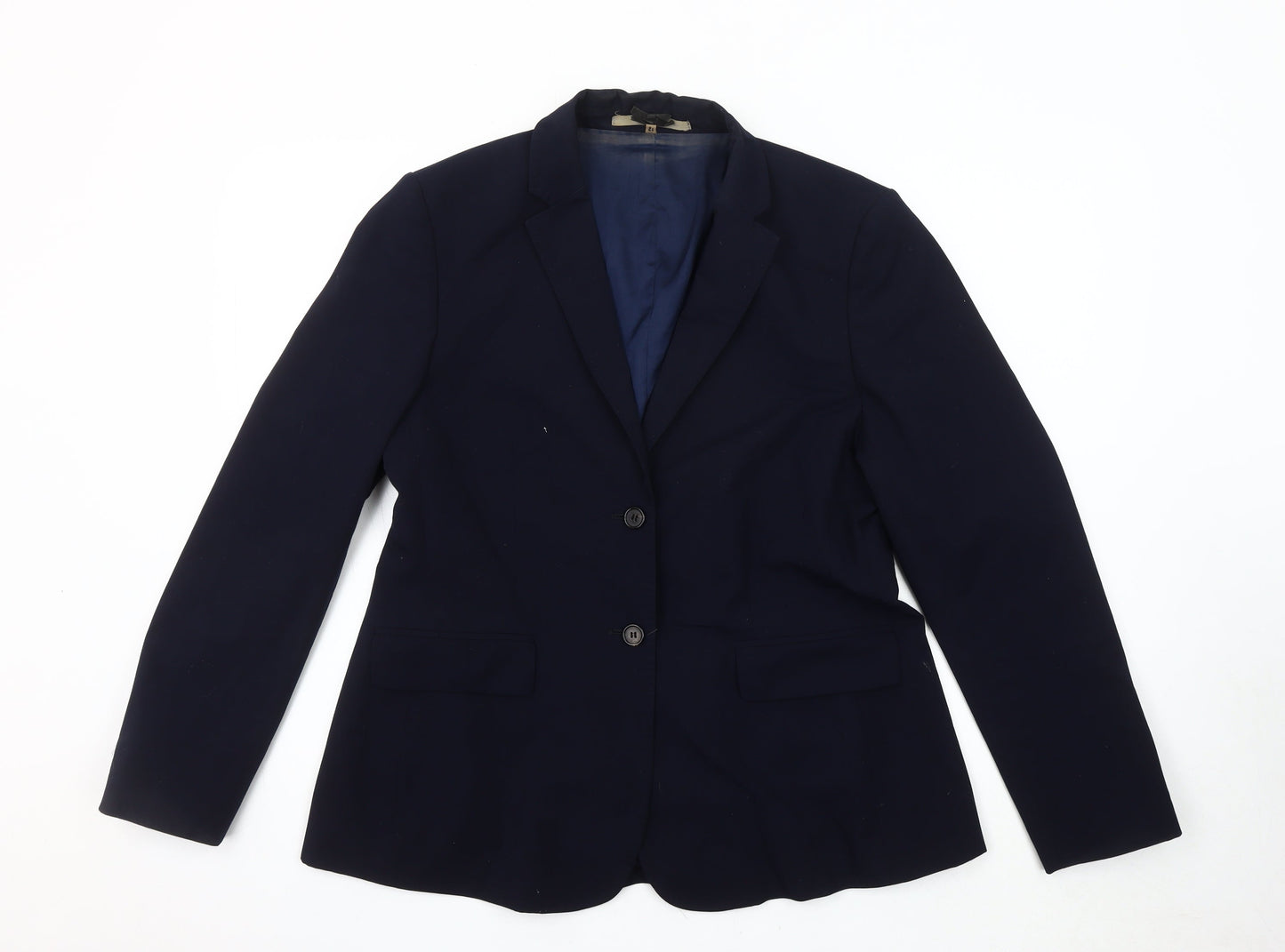 Jigsaw Women's Blue Blazer Size 16 Business