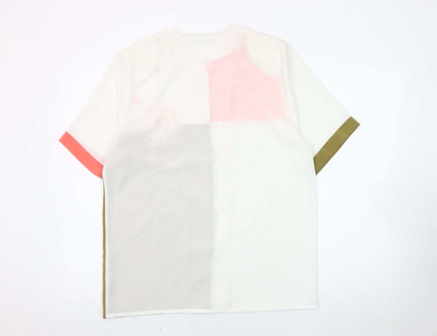 Jacques Vert Women's Multicoloured Button-Up Shirt Size 4