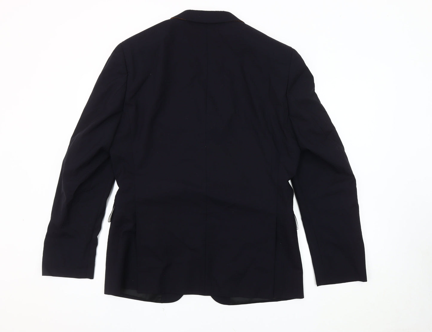 Luigi Men's Blue Blazer UK 38 Single-Breasted Jacket