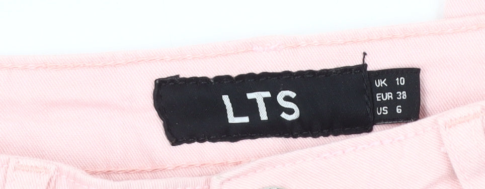 LTS Women's Pink Skinny Jeans, Size 10, Slim Fit