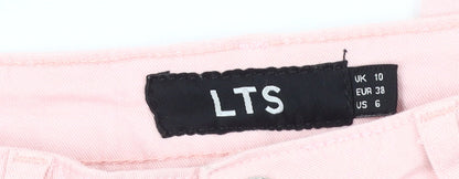 LTS Women's Pink Skinny Jeans, Size 10, Slim Fit