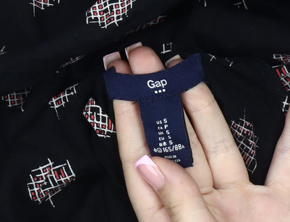 Gap Black Slip Dress Women S Casual Geometric Long Strappy