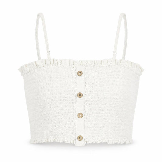 Womens UK Size 12 Urban Outfitters White Camisole Top