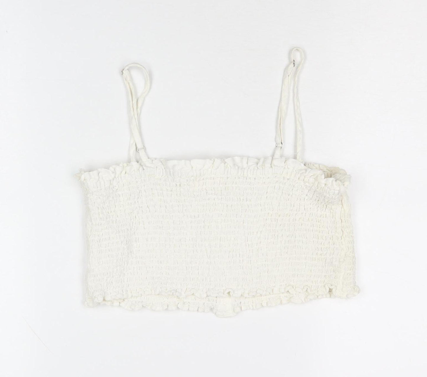 Womens UK Size 12 Urban Outfitters White Camisole Top