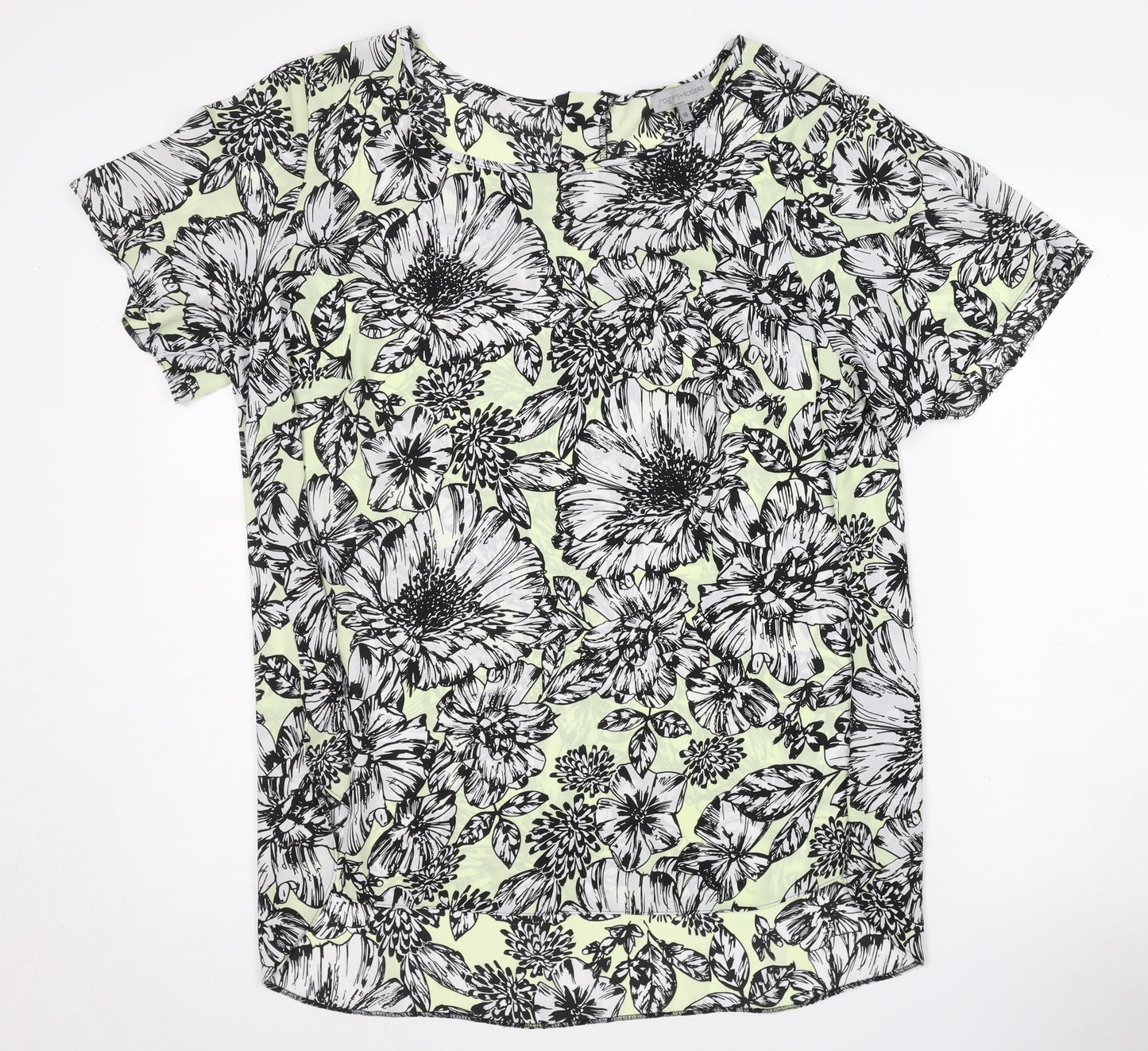 Womens UK Size 18 rogers+rogers Multicoloured Basic Blouse