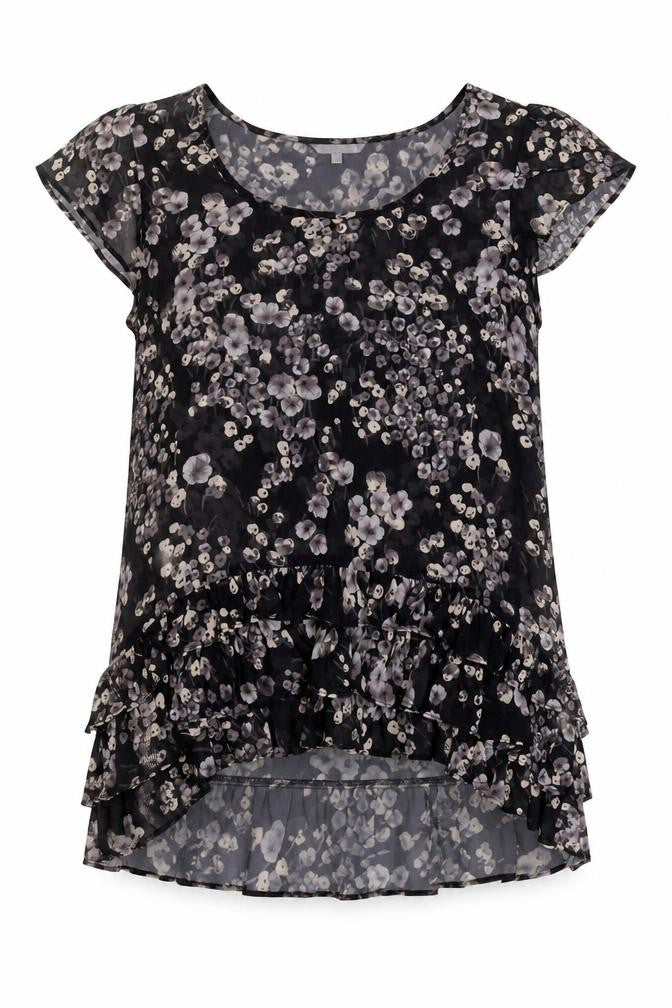 Womens UK Size 16 Unknown Black Basic Blouse