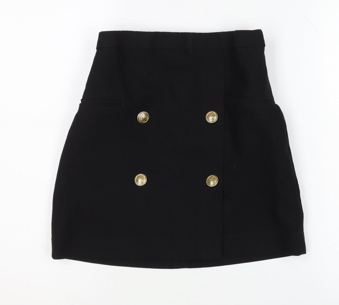 H&M Women's Black Mini Pencil Skirt Size 6