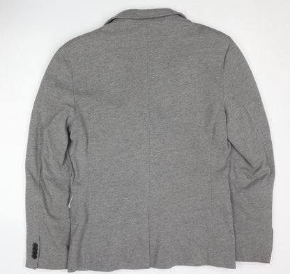 Zara Grey Men's XL Casual Blazer Jacket